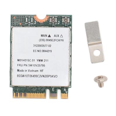 RTL8822CE FRU NGFF Drahtlose Netzwerkkarte 2,4 GHz 5 GHz Dualband 867 Mbit/s NGFF Bluetooth 5.0 Adapter