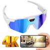 Smarte Brille 1200W Pixel HD Kamera Videoaufnahme Outdoor Radfahren Skifahren Winddicht Augenschutz Sonnenbrille Fahrradfahrer Videoaufnahmegerät Walk Cam