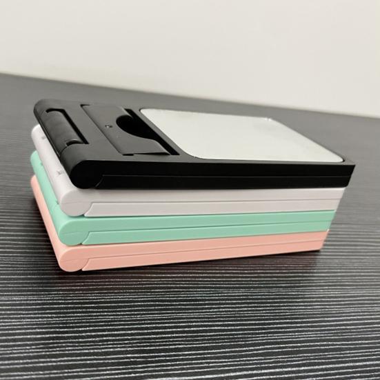 Stojak na telefon z regulowanym składanym lustrem Stabilne podparcie Uchwyt na tablet Lazy Uchwyt na telefon na biurko Mobilny