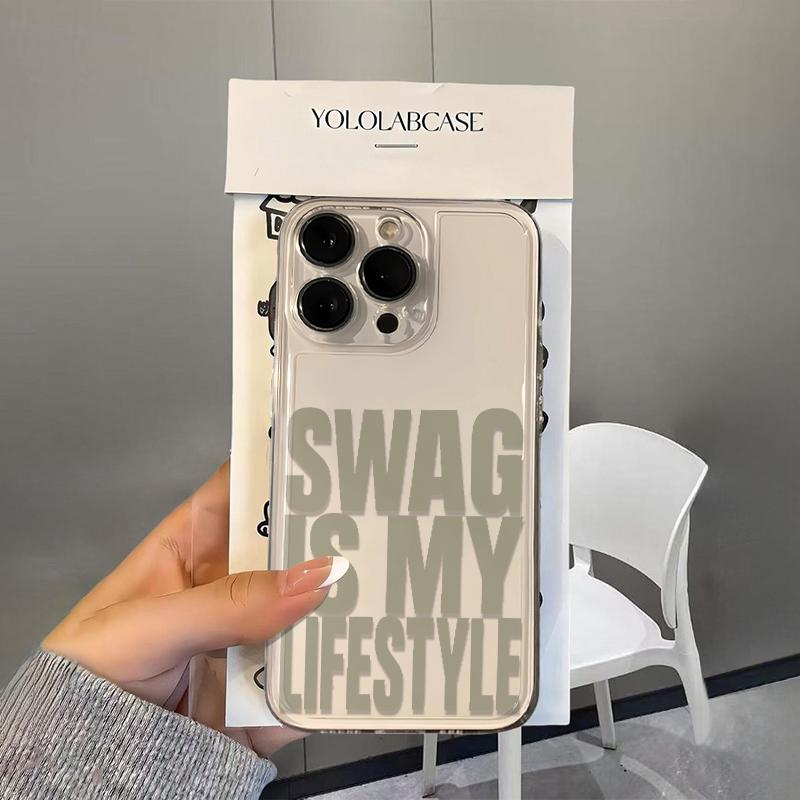 Swag Is My Lifestyle Phone Case For Samsung Galaxy S25 S23 S24 S22 Ultra Plus Shockproof Cover For Galaxy S24+ S23+ S25+ Shell