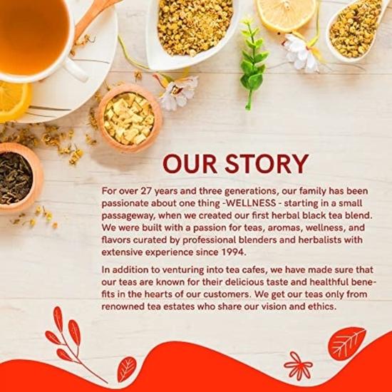 TEACURRY Digestion Tea - 100 Gram / 50 Cups | Helps with Reduces Constipation, Gastric Issues | Digestion Tea | 100% Natural | Stomach Ease Tea