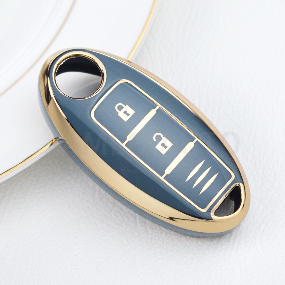 3 Buttons Protect Cover For NISSAN Maxima Altima Versa Sentra Sunny Sylphy Teana Qashqai X-Trail Juke TPU Car Key Shell Case Fob