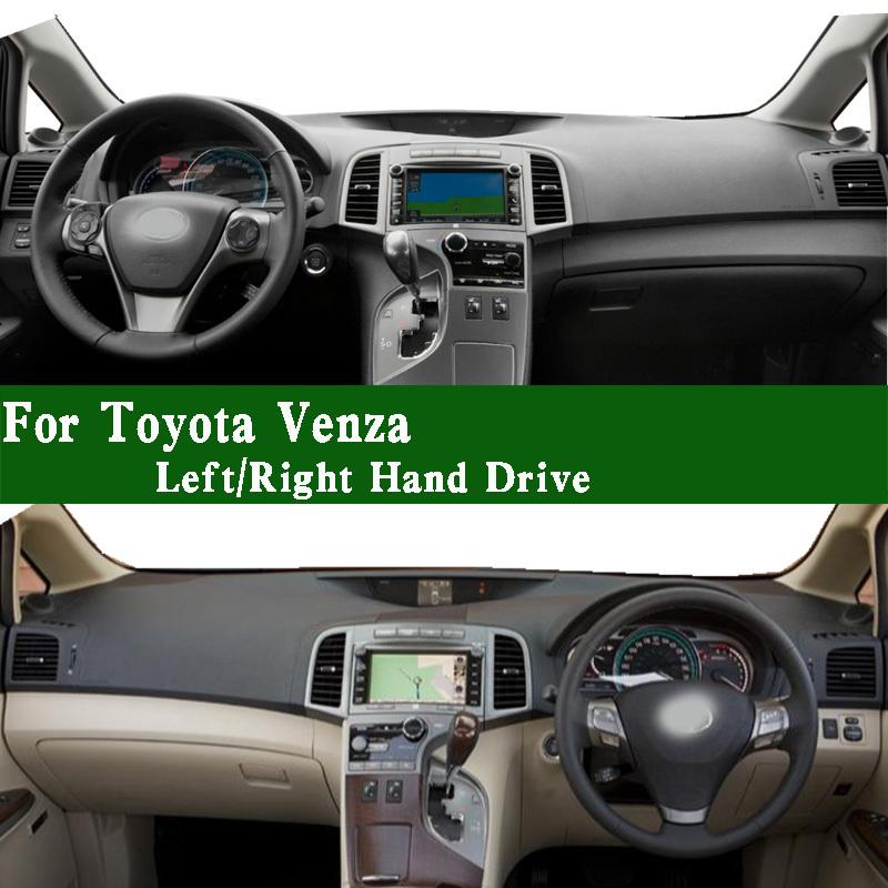 For Toyota Venza V15 V10 2008- Dashmat Dashboard Accessories Cover Trument Panel Sunscreen Pad Anti-Dirt Ornaments