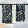 Abstraktes Aquarellmuster Vorhänge Bedruckter Vorhang Wohnzimmer Schlafzimmer Modernes Zuhause Fensterbehänge Künstlerisch Lichtblockierend Polyester Tolle Behandlung