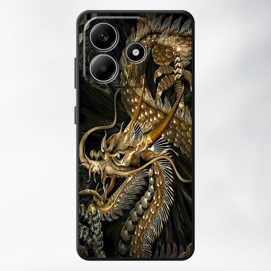 Phone Cover Case for Xiaomi Redmi Note 14 A3 A1 A2 A5 A4 11S 14C 12C 13C 13 Pro Plus 10 12S 9 8 7 12 11 Pro K80 K40 Tiger Dragon