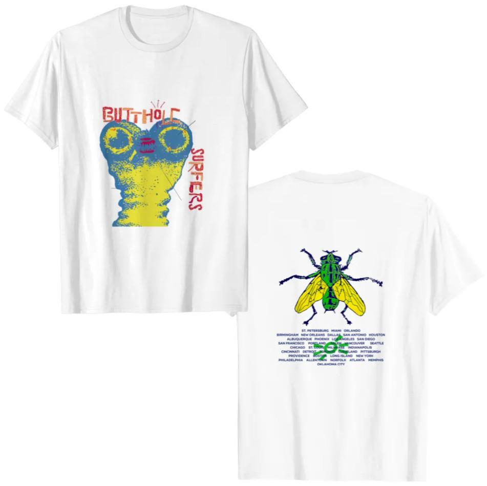 Vintage Butthole Surfers 1993 Independent Worm Saloon Tour Concert T-Shirt Heavy