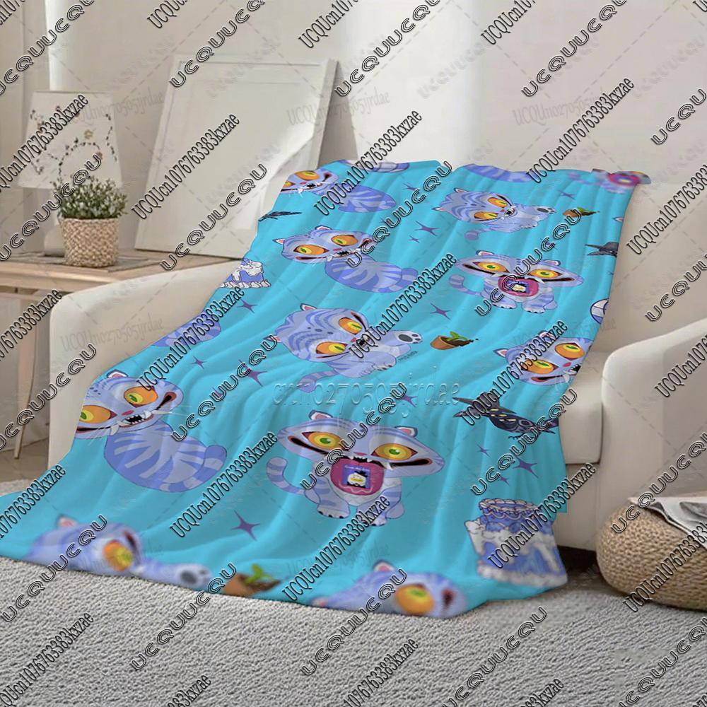 

K-pop Demon Hunters Birthday Blankets Quality Winter Warm Throw Blanket Girls Boys Couple Gift Sofa Bed Blankets Christmas Gifts 30x40in