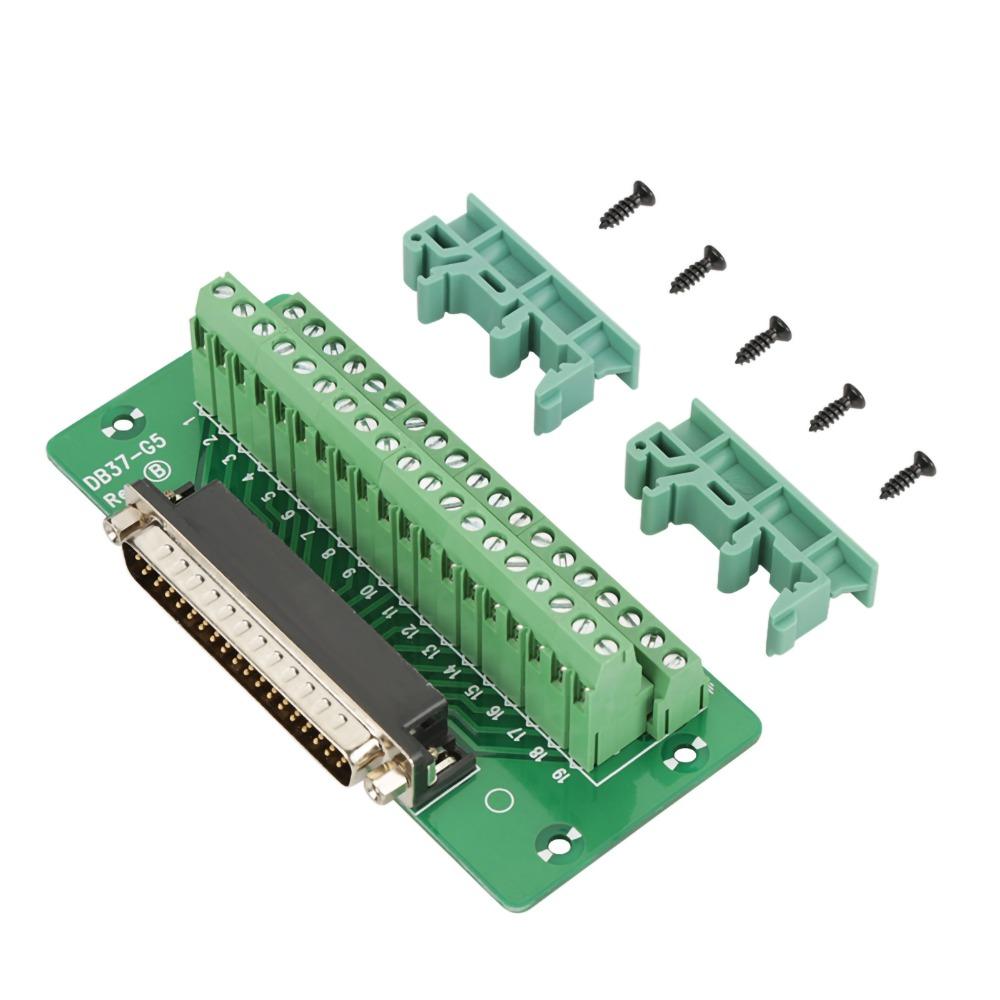 DB37-M5-B/DB37-G5-B DB37 Breakout Board Terminal Blocks Module Port Terminal Adapter