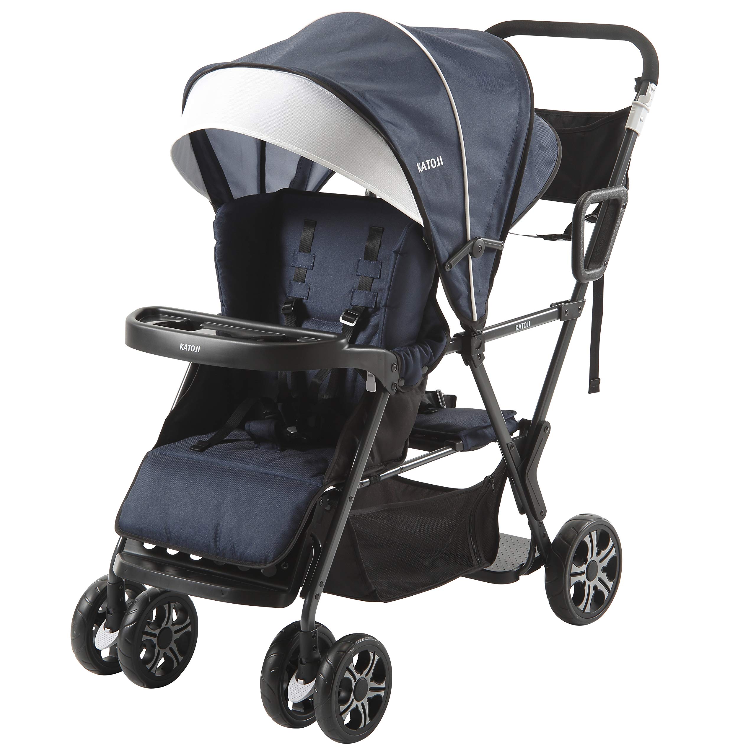 

Katoji Двойная коляска Go for Two 4 41911 Темно-синий Месяцы~ () тёмно-синий