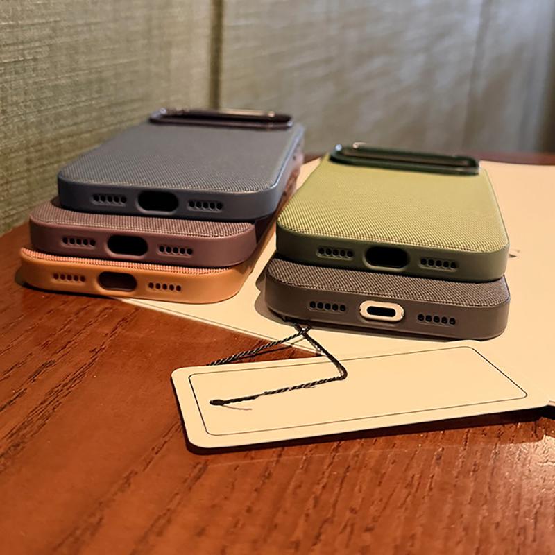 Official Tech Woven Fabric Case For iPhone 17 16 15 14 13 Pro Max For MagSafe Charging Magnetic Soft Solid Shockproof Cover