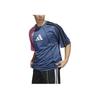 adidas Color Block Drop Shoulder Round Neck Short Sleeve T-Shirt Men Tops Multicolor HG2632