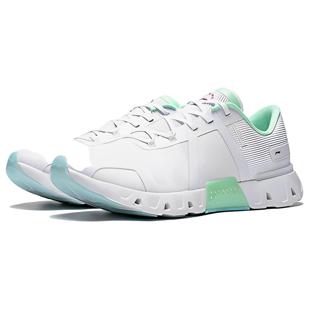 Li Ning Antelope Spirit Training Shoes Women's Low Top White Green AFVT004-17