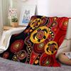 Australian turtle print blanket flannel blanket for sofa office car blanket room decoration