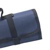 Roll Up Tool Bag Oxford Cloth Multi Pocket Thickened Handle Zipper Tool Bag for Electrician Red