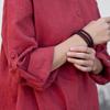 2026 Spring Women's Long Sleeve Cotton Linen White Shirt - Artistic, Versatile, and Commuting-Friendly.