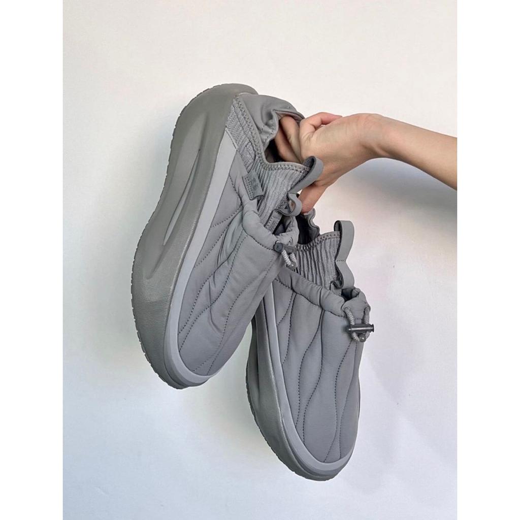 Li Ning Cloud Travel Fluffy One-Piece Woven Lightweight High Resilience Trendy Low-Top Sports Casual Shoes Men Sneakers Shark-Gray AZGS145-3