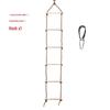 Kids Outdoor Wooden Climbing Rope Ladder