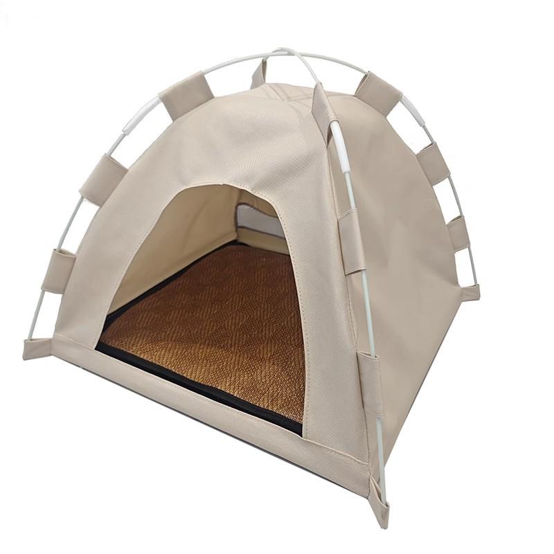 Enclosed Cat Tent, Summer Cooling and Ventilation, Suitable for All Seasons, Dirt-resistant, Easy To Remove and Wash, Cat Supplies