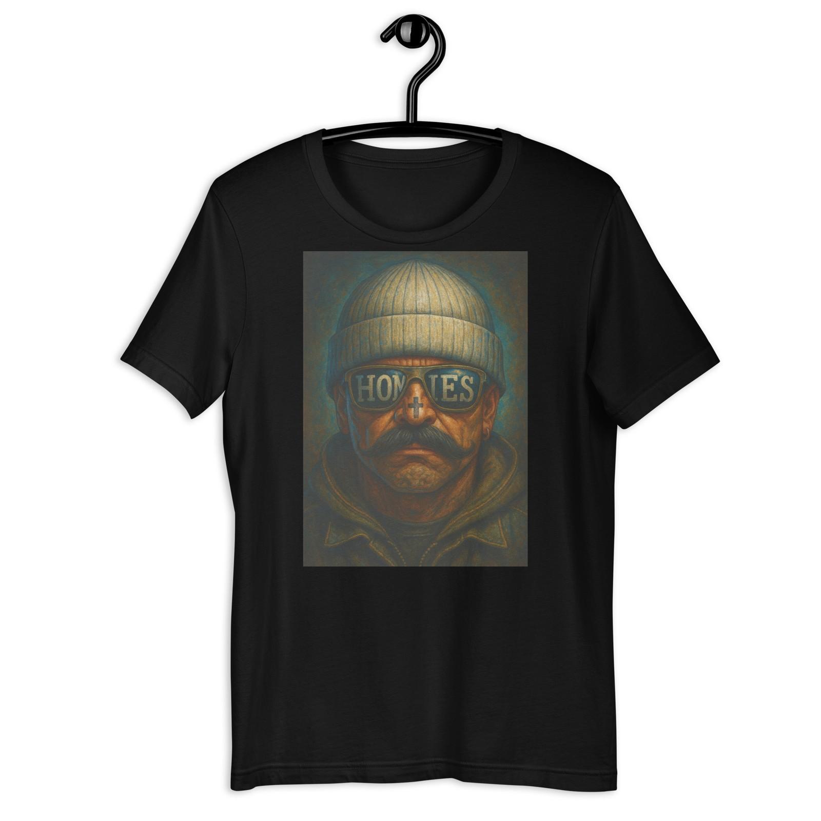 Homies Street Art Shirt Chicano Style Tattoo Gangster Urban Graphic Tee S разноцветный