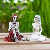 Chat Girl Set 2 Outdoor Garden Flower Pot Balcony Desktop Decoration