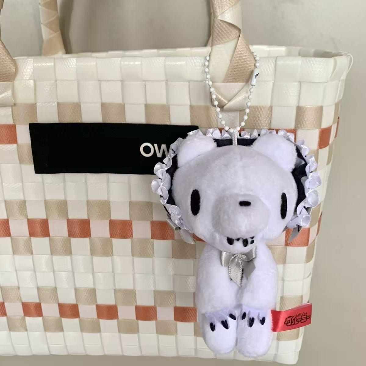 

12cm Gloomy Plush Doll Keychain Anime Figure Bag Accessories Kids Stuffed Toys Cute Girls Collect Gift малиновий