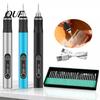 Rechargeable Engraving Pen Cordless Machines with Bits, USB Mini Electric Engraver Etching Lightweight Grinding Tool for Jade Machines, Adjustable