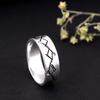 Handmade Arthritis Support Ring – Sterling Silver Thumb Splint, Adjustable Therapy Band
