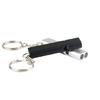 Double Tube Survival Equipment Aluminum Alloy Whistle for Survival Lifesaving