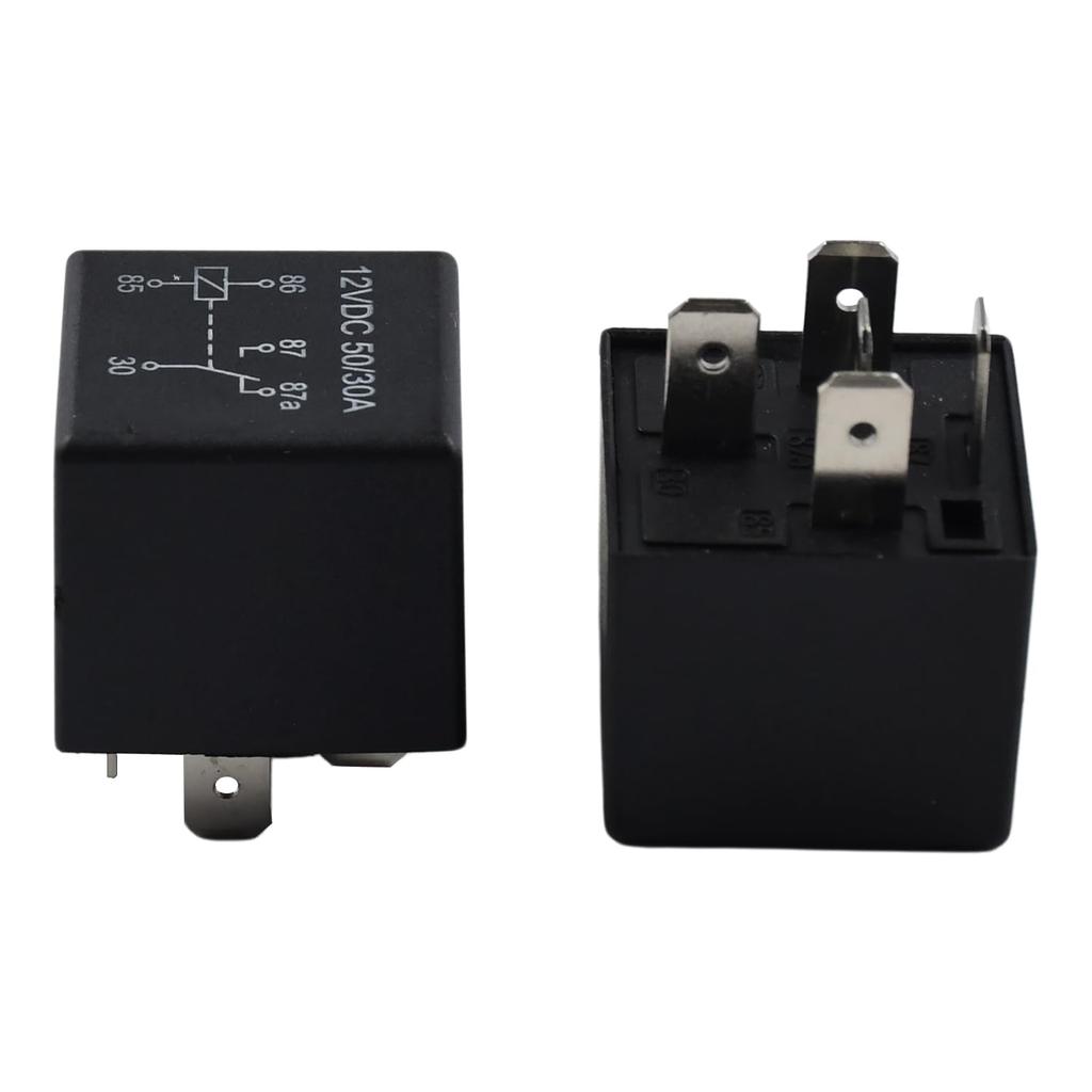 896H-1CH-C-R1-U03 5 Pins Relay 12 V 50 A Terminal Flux Tight Automotive Relay (2Pcs)