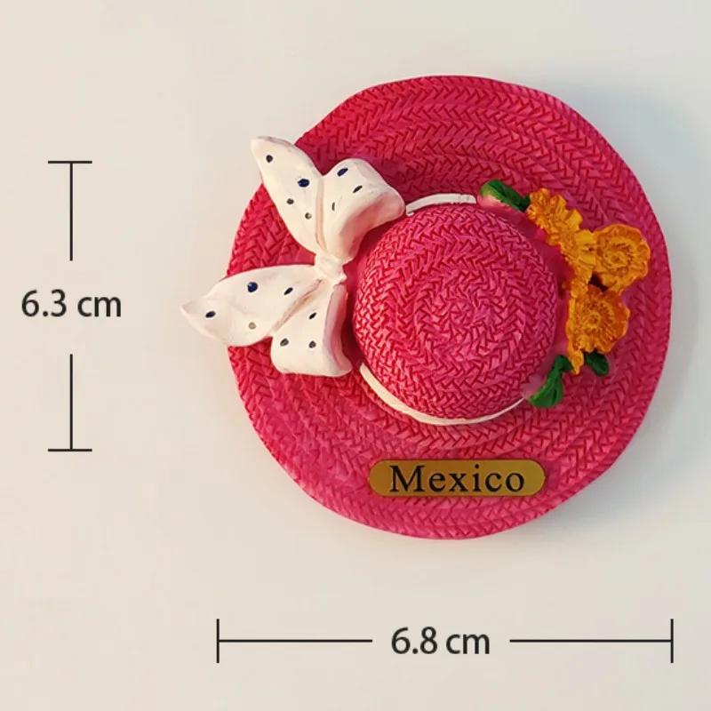 Mexico Travelling Fridge Stickers Chichen Itza Cancun Tourism Souvenirs Fridge Magnets Home Decor Wedding Gifts Magnetic Sticker