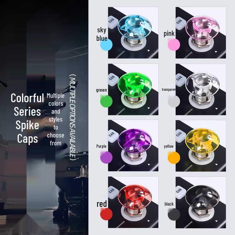 Multi-color Guitar Effects Pedal Foot Cap - Electric Guitar Accessory