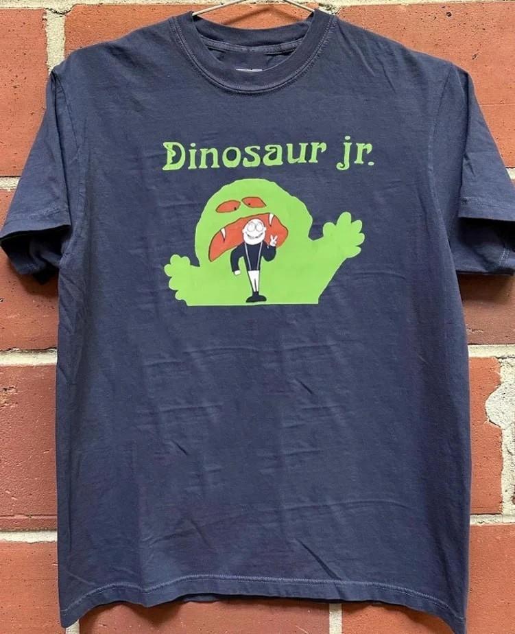 Vtg Dinosaur Jr Rock band Retro tee Navy Short Sleeve T shirt Vtg S5XL L