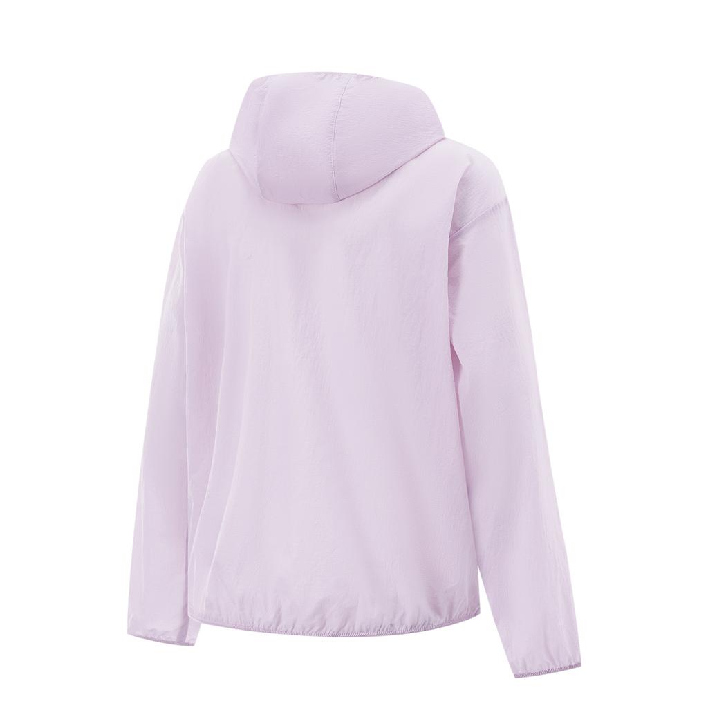 Li Ning Comprehensive Training Series Ice Silk Cool Comfort Sports Windproof Sun Protection Jacket Women Jacket Twilight-Purple AFDV428-5