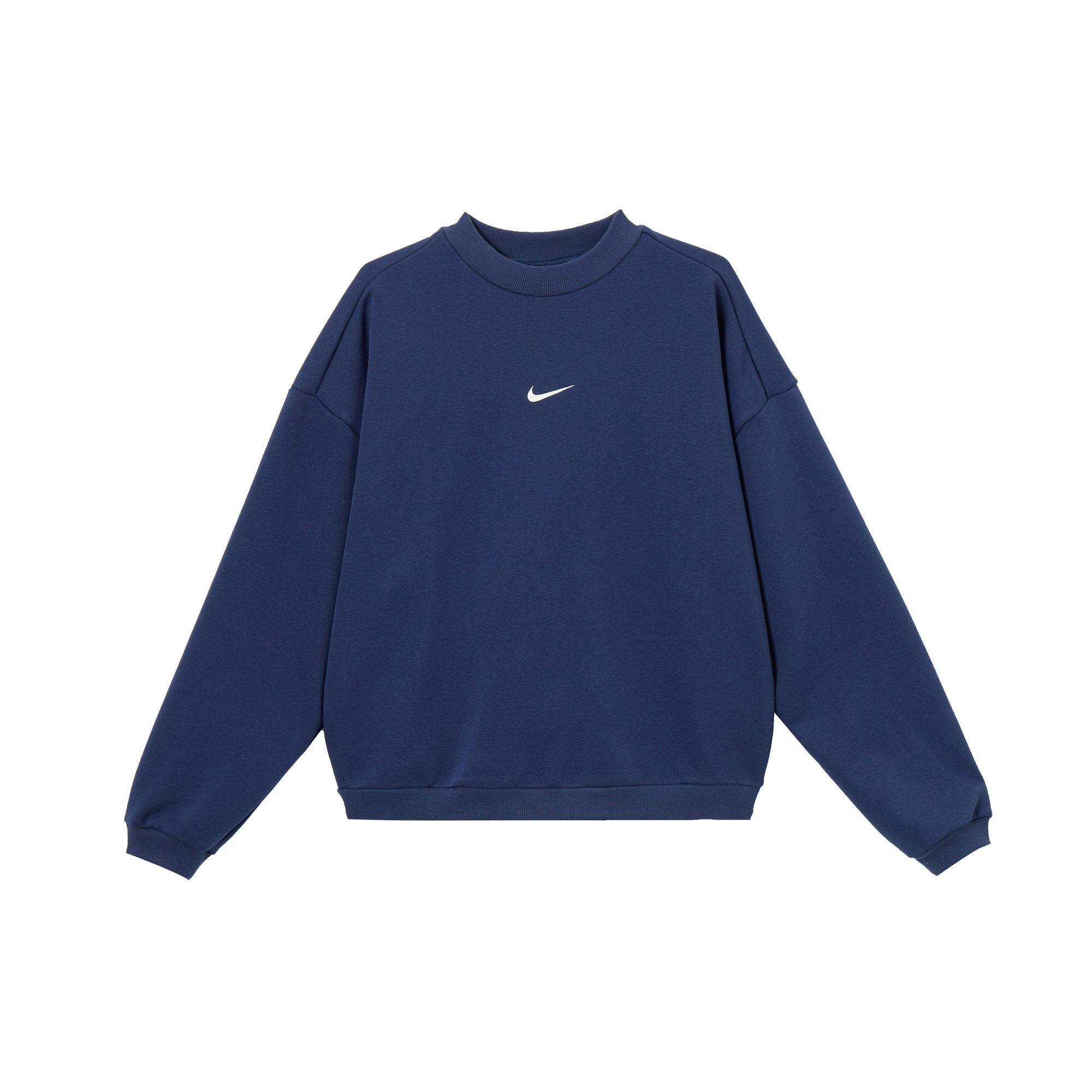 Nike Sweatshirts Men`s Marine Blue Crew
