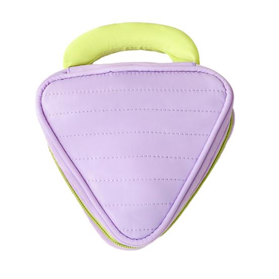 Sminkväska Hållbar Mini Kosmetisk Förvaringsväska Stor Kapacitet Mjukt Material Reseorganisatör Förvaringspåse för Läppstift Nycklar Parfym