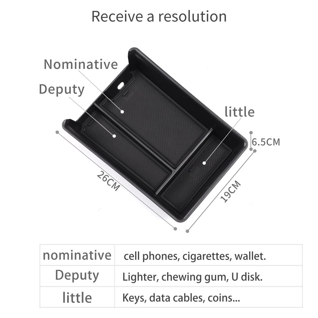 Smabee BMW 3 Series 4 Series G20 G22 G23 G26 2020-Current Console Box Box Tray Interior Accessories Interior Parts