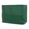 3-Seat Outdoor Garden Swing Chair Protective Cover Water UV Resistant, 240L X 133Wcm, Green