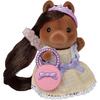 Sylvanian Families Pony Friends Set Hair Salon Toy Dollhouse for Ages 3 and Up EPOCH