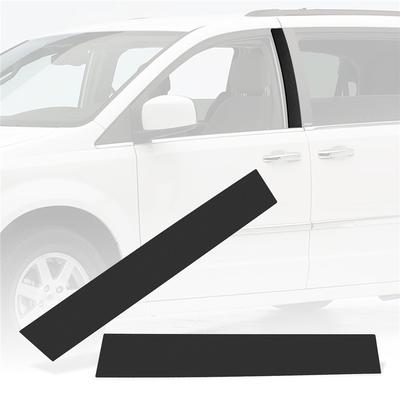 Moulure de pilier B avant gauche et droit, pour modèles Chrysler/Dodge, noir, 926-446 926-445
