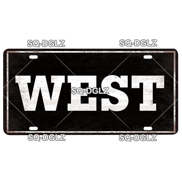 ROUTE 66 Metal Sign Tin Sign Licenses Plate Garage Decor Plaque Vintage Man Cave Bar Pub Club Home Wall Decor Garage Poster