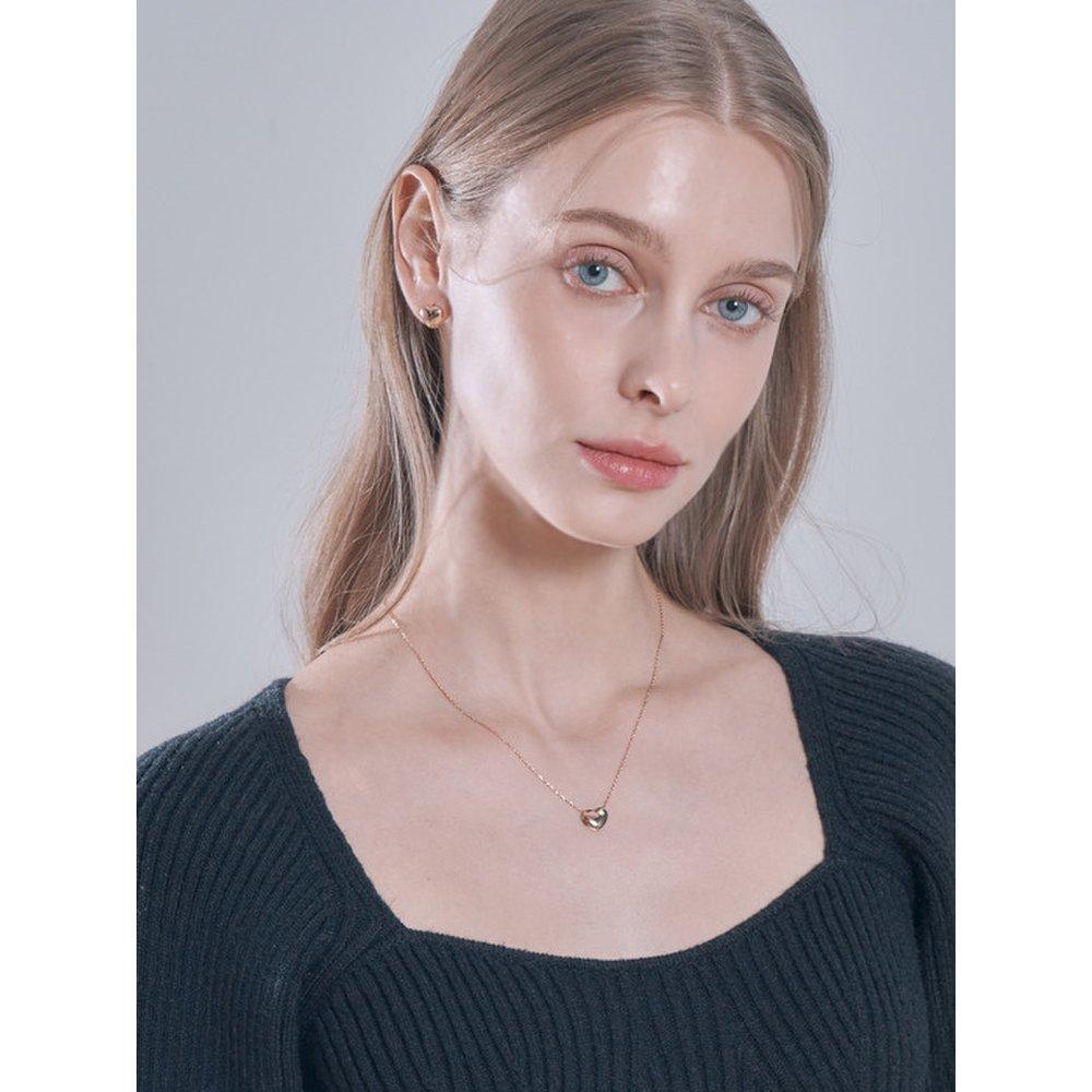 Heart Cubic Point Necklace Elbrnn180