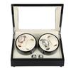 4+0 Wooden Wristwatch Mechanical Watch Automatic Winder Case Box