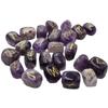 Natural Crystal Rune Set with 25 Irregular Stones