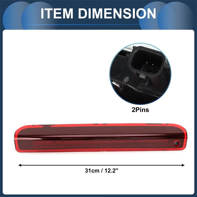 Third 3Rd Brake Light, Led Stop Lamp For Renault Megane Hatchback Mk3 2008-2016 Oe 265900006R Rear Tail Light Red Shell