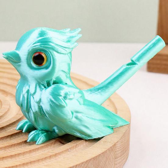 Bird Whistle Portable Bird Call Toy 3D Printed Interactive Whistle with Realistic Bird Sounds for Outdoor Play And Desk Decoration