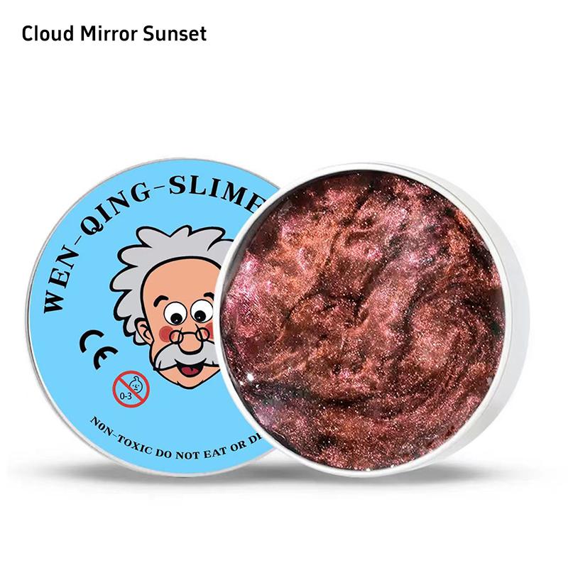 

Transparent Squishy Liquid Mud Non-Newtonian Liquid Glass Clay Press Sphere Stress Ease Plaything Fidget Toys Adult Child Gifts