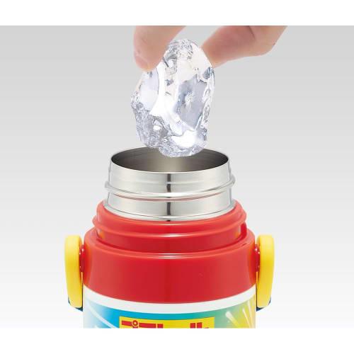 Skater Children's Stainless Steel Water Bottle Direct Drinking 470ml Plarail 24 Child-Friendly Lightweight Type Cold Storage Boys Waterbottle Sports B