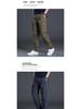 Men's Casual Workwear: Wear-Resistant, Loose Straight-Leg Multi-Pocket Pants for Spring and Autumn