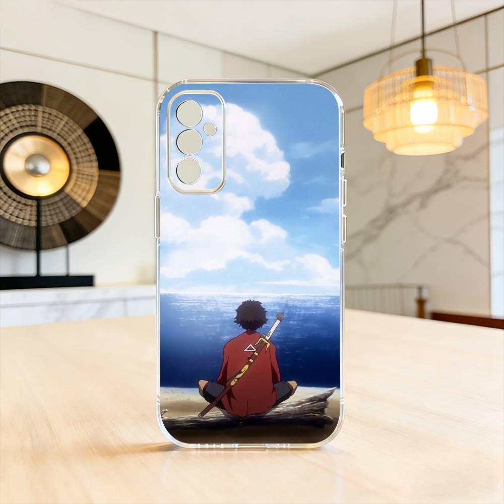 S-Samurai Champloo Anime Phone Case For SamsungA10,12,20,21S,30,31,40,50,51,52,70,71 Transparent Cover