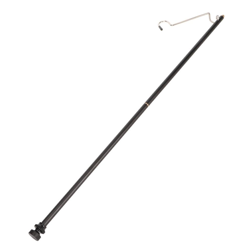 Aluminum Alloy Camping Lantern Stand Black Folding Lantern Stand Durable Light Stand Tables